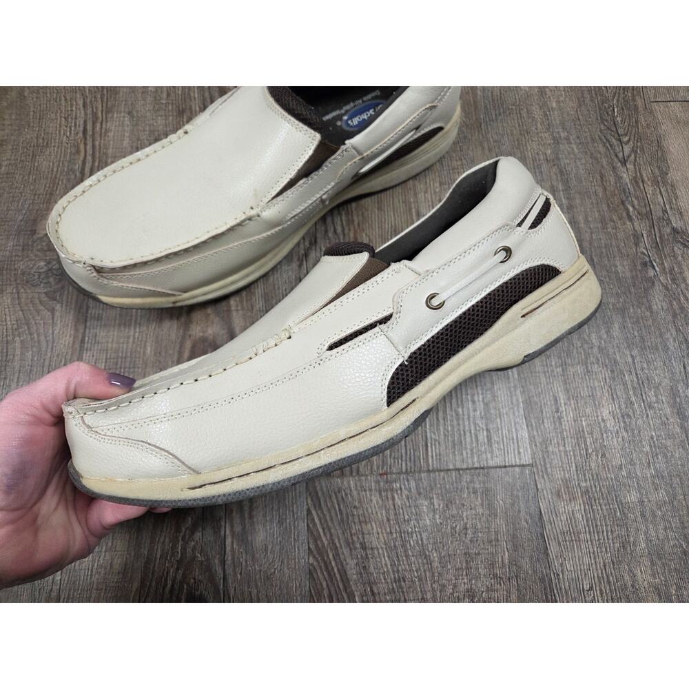 Dr Scholl's Shoes Advanced Comfort Double Air-Pillo Cream Brown Slip On 12D - Picture 5 of 11